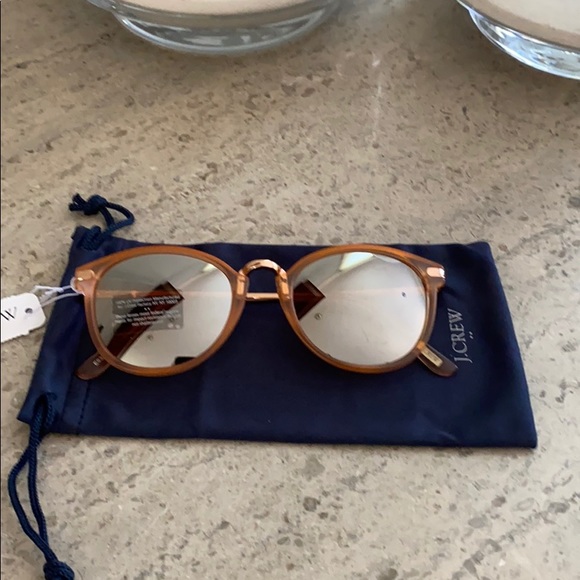J. Crew Mirrored Rose Gold Sunglasses - Picture 5 of 10